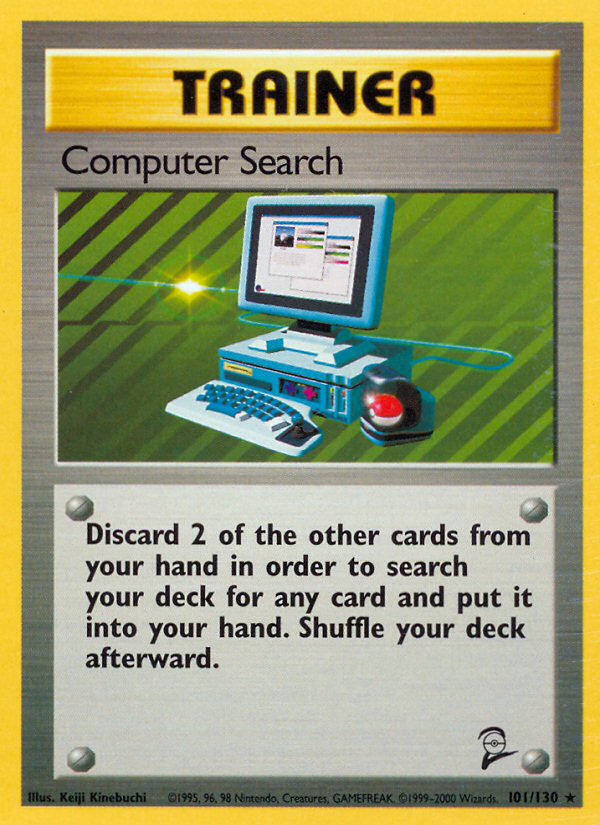 Computer Search (101/130) [Base Set 2] | Clutch Gaming