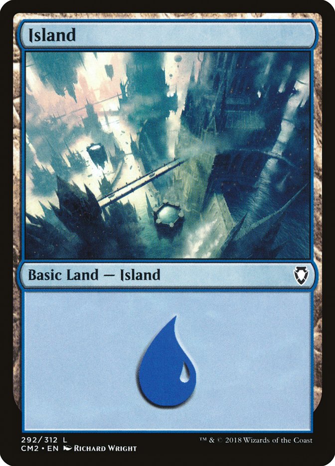 Island (292) [Commander Anthology Volume II] | Clutch Gaming