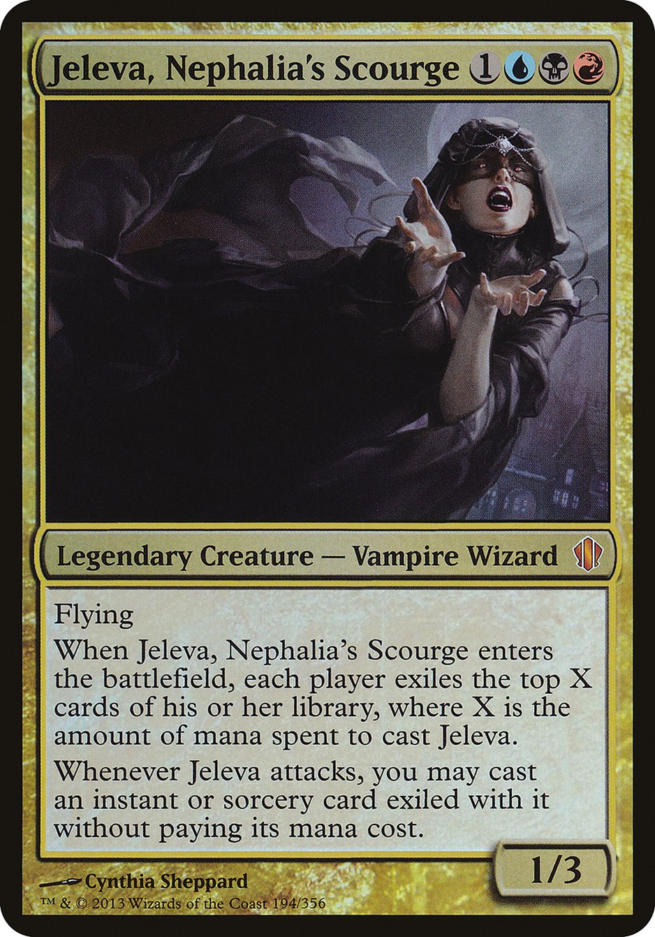 Jeleva, Nephalia's Scourge (Oversized) [Commander 2013 Oversized] | Clutch Gaming