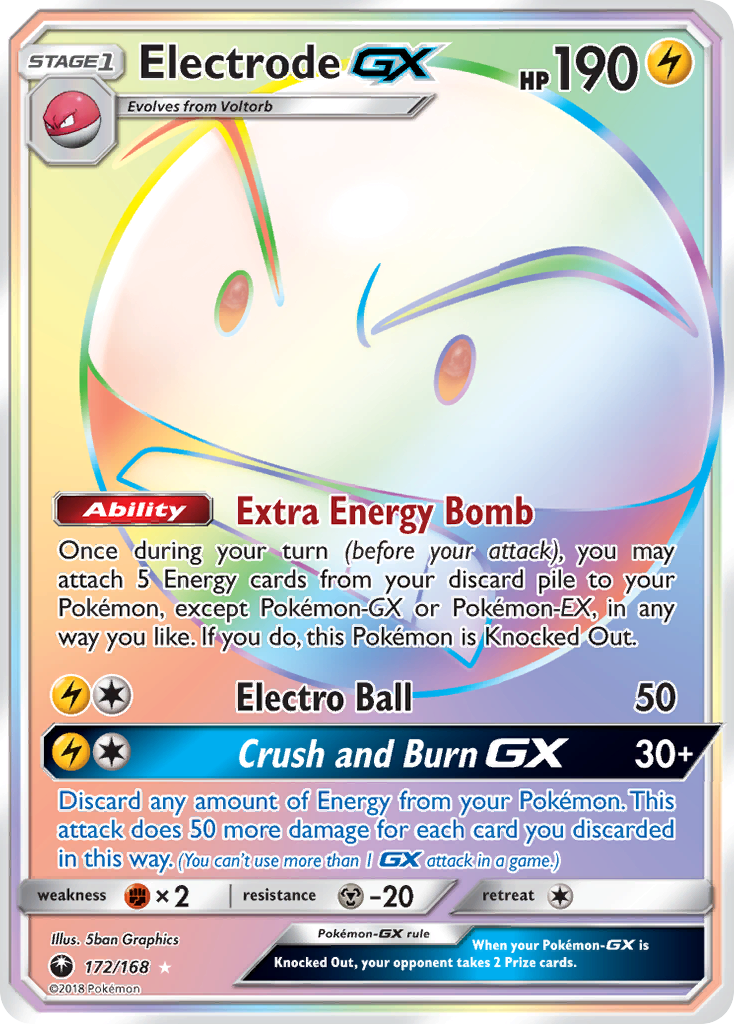 Electrode GX (172/168) [Sun & Moon: Celestial Storm] | Clutch Gaming