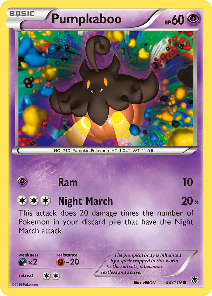 Pumpkaboo (44/119) [XY: Phantom Forces] | Clutch Gaming