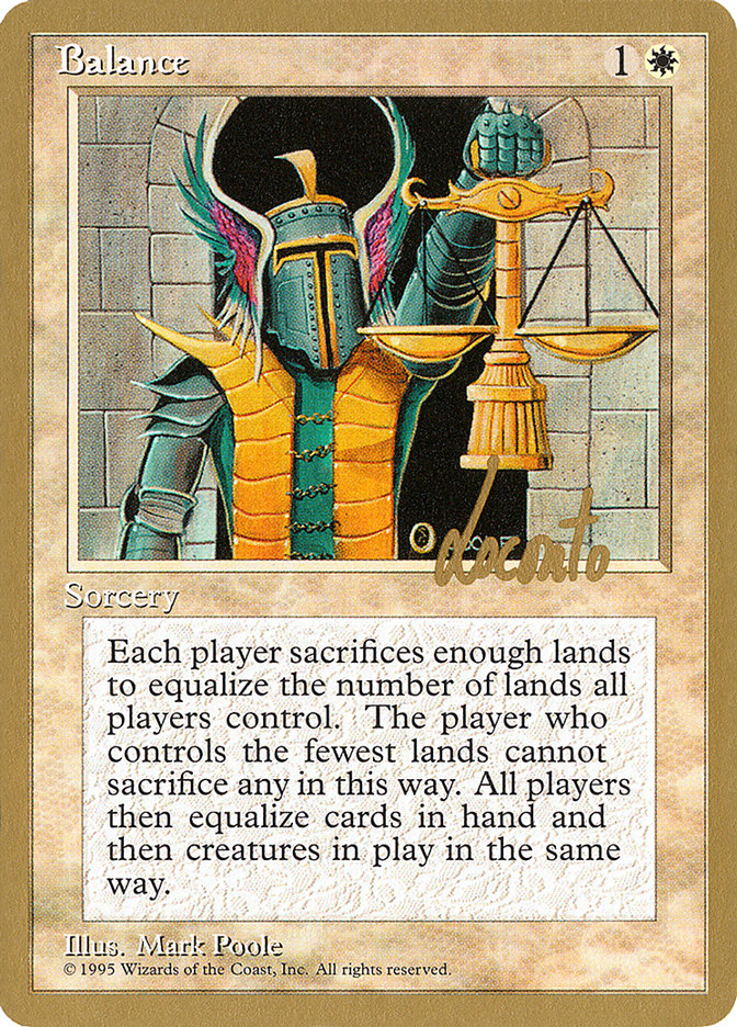 Balance (Michael Loconto) [Pro Tour Collector Set] | Clutch Gaming