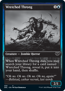 Wretched Throng [Innistrad: Double Feature] | Clutch Gaming