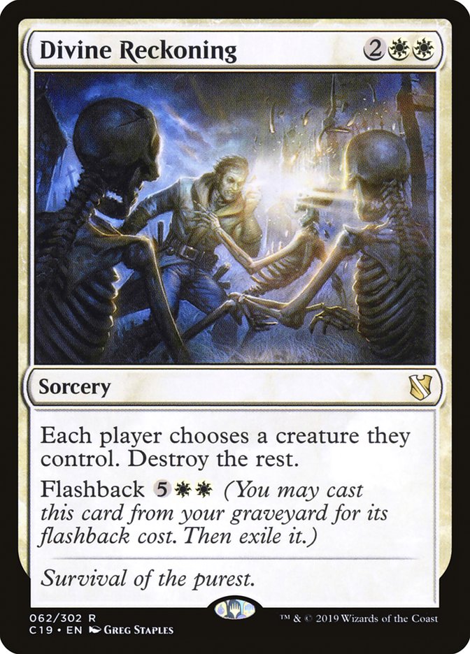 Divine Reckoning [Commander 2019] | Clutch Gaming