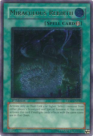 Miraculous Rebirth [CDIP-EN044] Ultimate Rare | Clutch Gaming