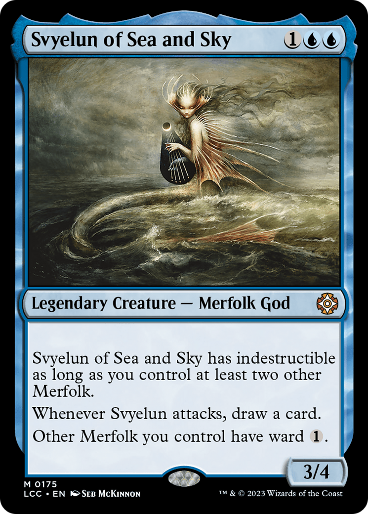 Svyelun of Sea and Sky [The Lost Caverns of Ixalan Commander] | Clutch Gaming