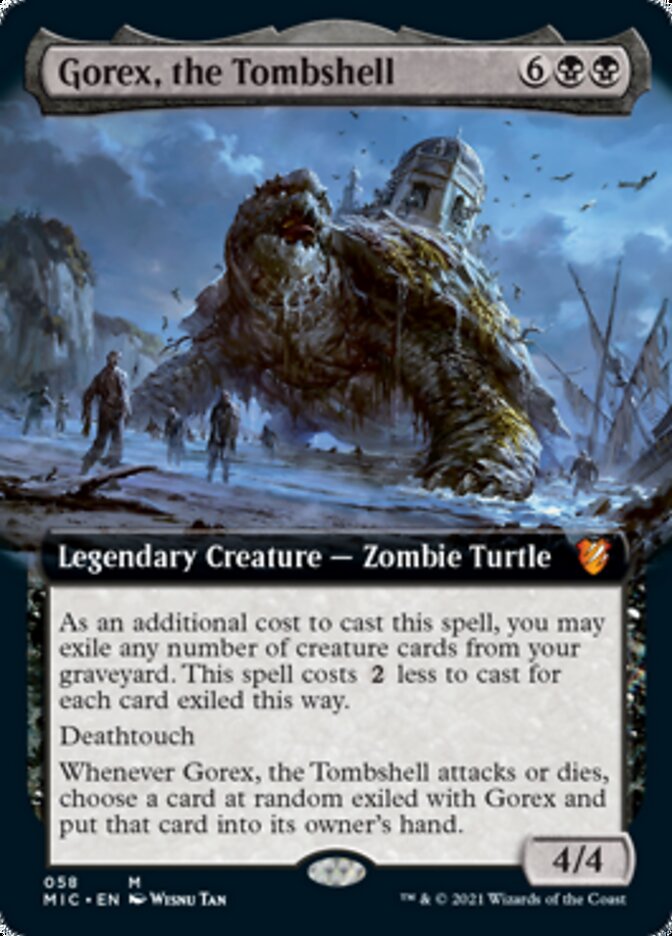 Gorex, the Tombshell (Extended Art) [Innistrad: Midnight Hunt Commander] | Clutch Gaming