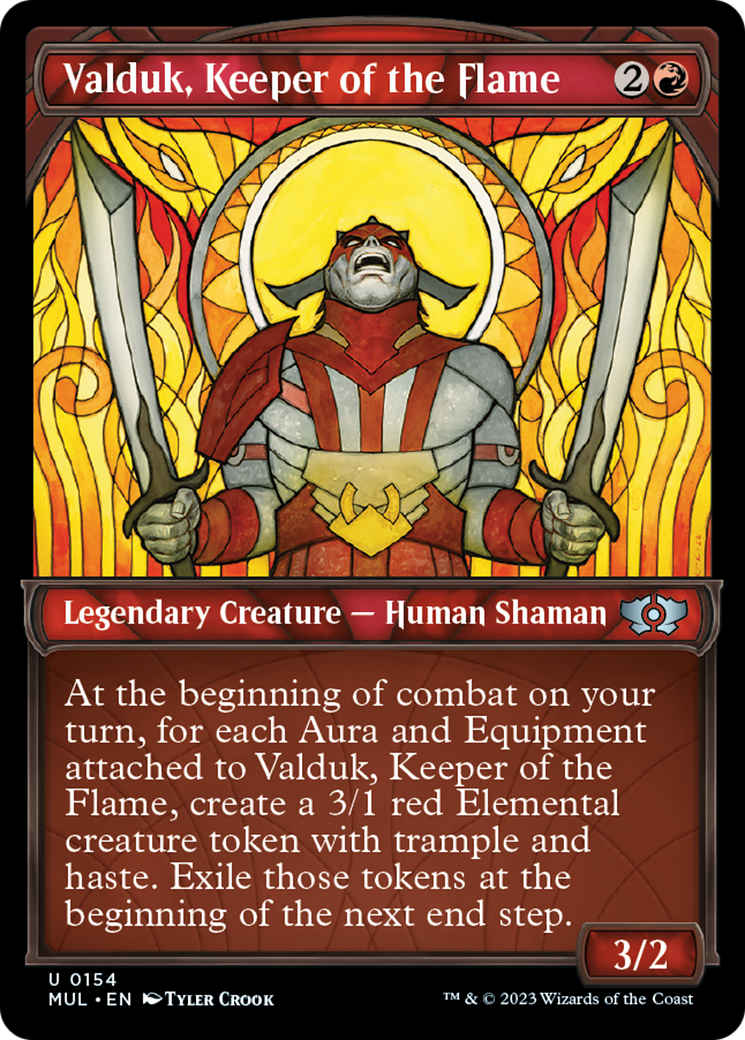 Valduk, Keeper of the Flame (Halo Foil) [Multiverse Legends] | Clutch Gaming