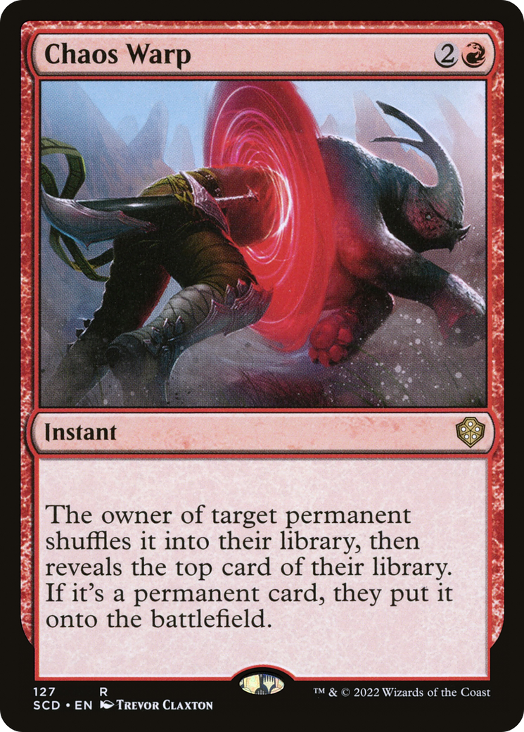 Chaos Warp [Starter Commander Decks] | Clutch Gaming