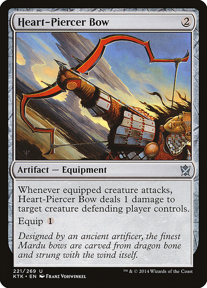 Heart-Piercer Bow [Khans of Tarkir] | Clutch Gaming