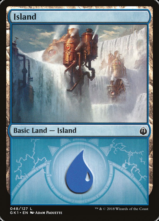 Island (48) [Guilds of Ravnica Guild Kit] | Clutch Gaming