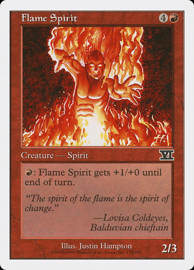 Flame Spirit [Classic Sixth Edition] | Clutch Gaming