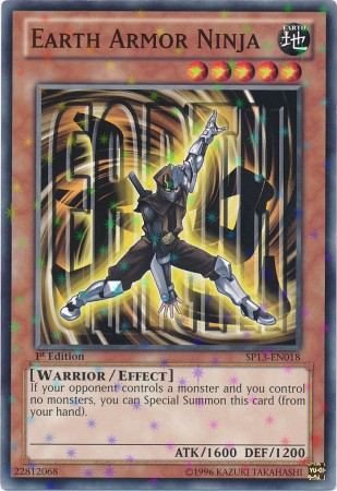 Earth Armor Ninja [SP13-EN018] Starfoil Rare | Clutch Gaming