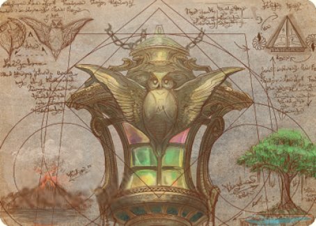 Chromatic Lantern Art Card [The Brothers' War Art Series] | Clutch Gaming