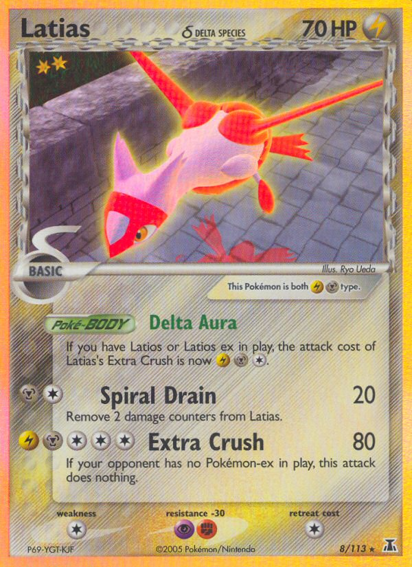 Latias (8/113) (Delta Species) [EX: Delta Species] | Clutch Gaming