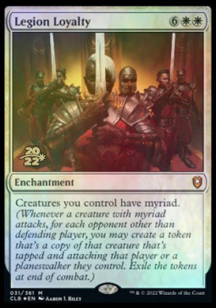 Legion Loyalty [Commander Legends: Battle for Baldur's Gate Prerelease Promos] | Clutch Gaming