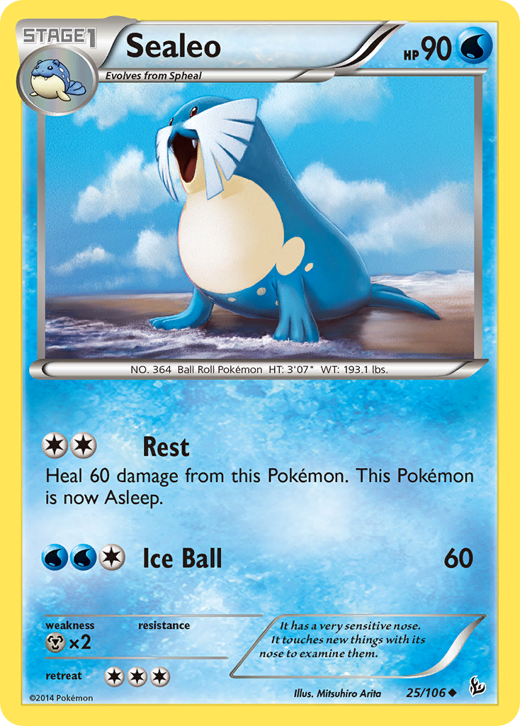 Sealeo (25/106) [XY: Flashfire] | Clutch Gaming