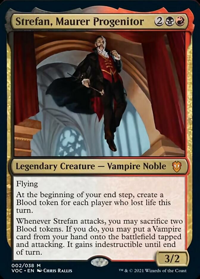 Strefan, Maurer Progenitor [Innistrad: Crimson Vow Commander] | Clutch Gaming