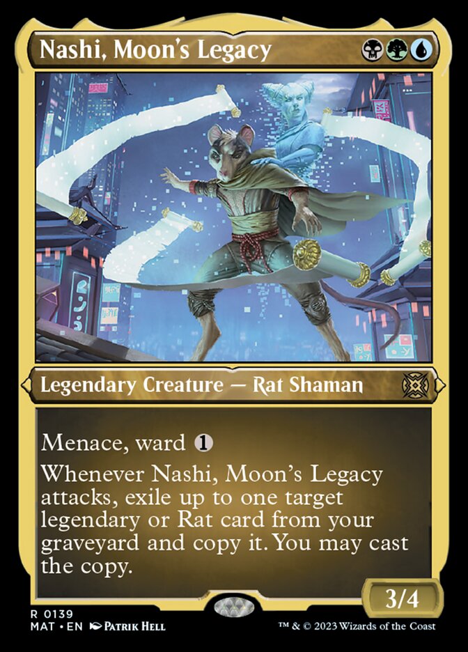 Nashi, Moon's Legacy (Foil Etched) [March of the Machine: The Aftermath] | Clutch Gaming