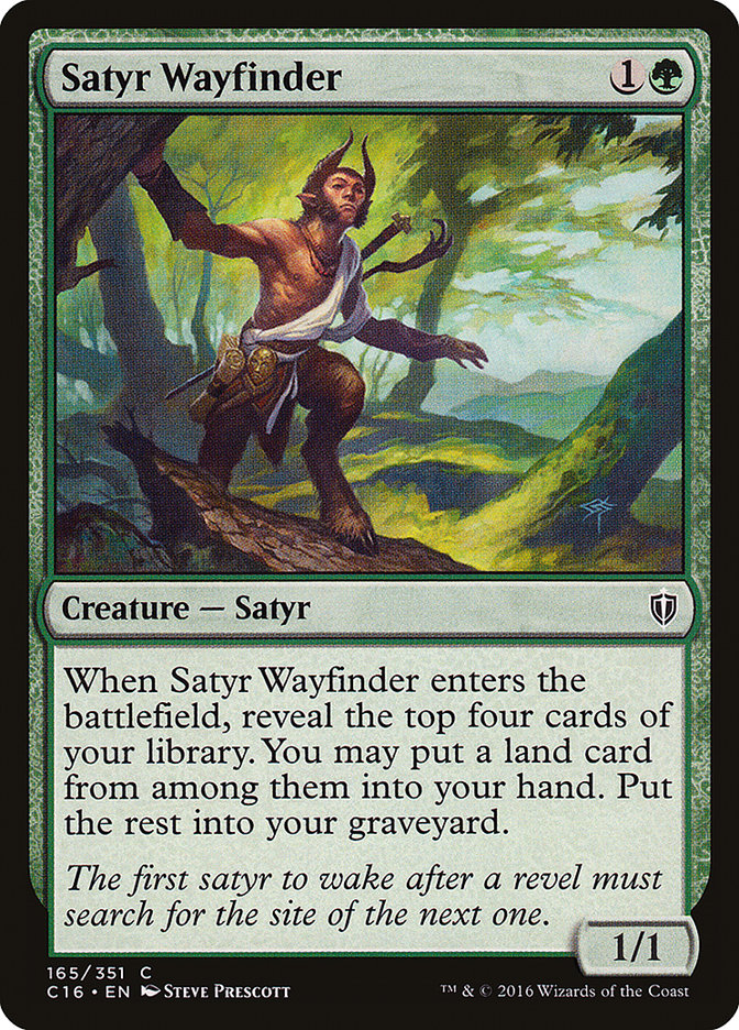 Satyr Wayfinder [Commander 2016] | Clutch Gaming