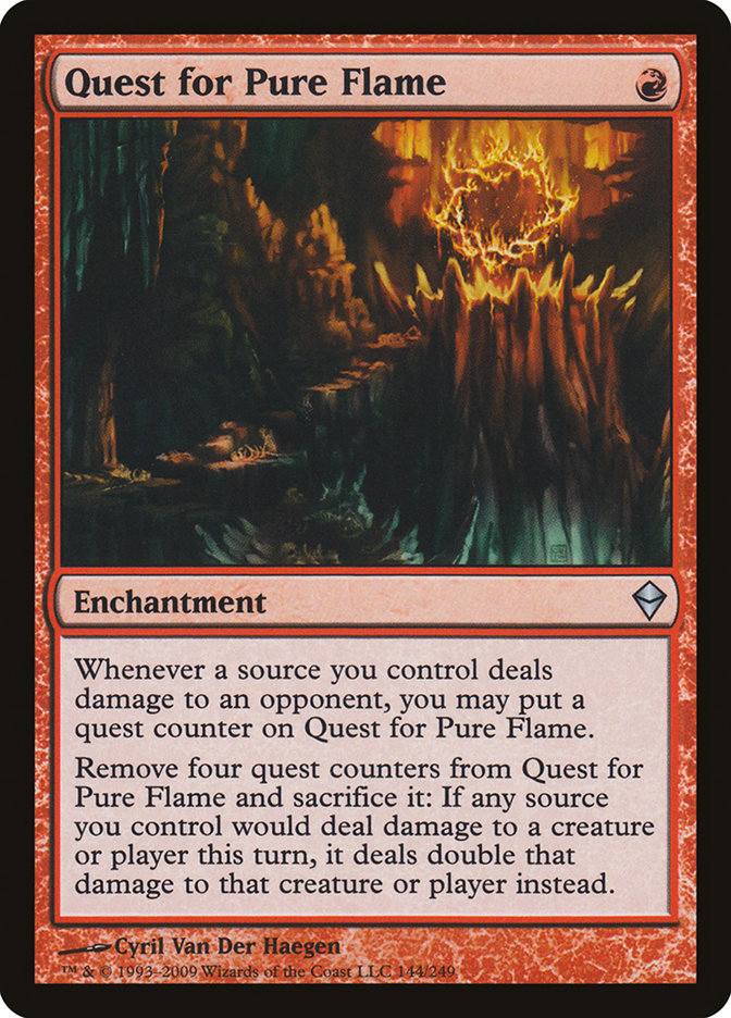 Quest for Pure Flame [Zendikar] | Clutch Gaming