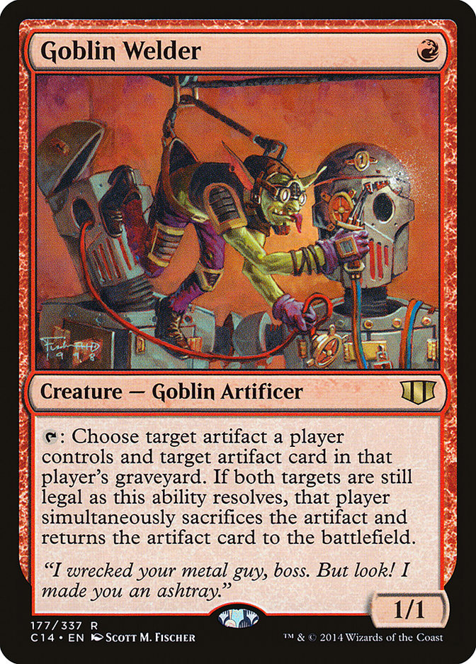 Goblin Welder [Commander 2014] | Clutch Gaming