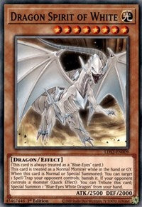 Dragon Spirit of White [LDS2-EN009] Common | Clutch Gaming