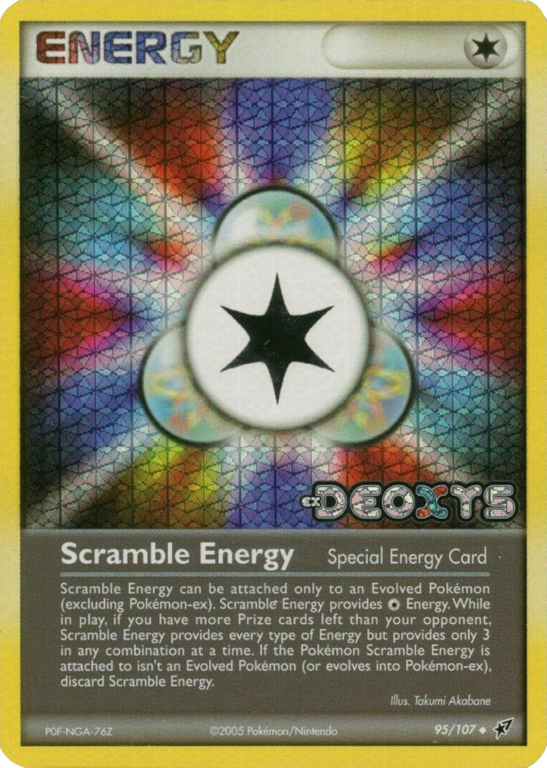 Scramble Energy (95/107) (Stamped) [EX: Deoxys] | Clutch Gaming