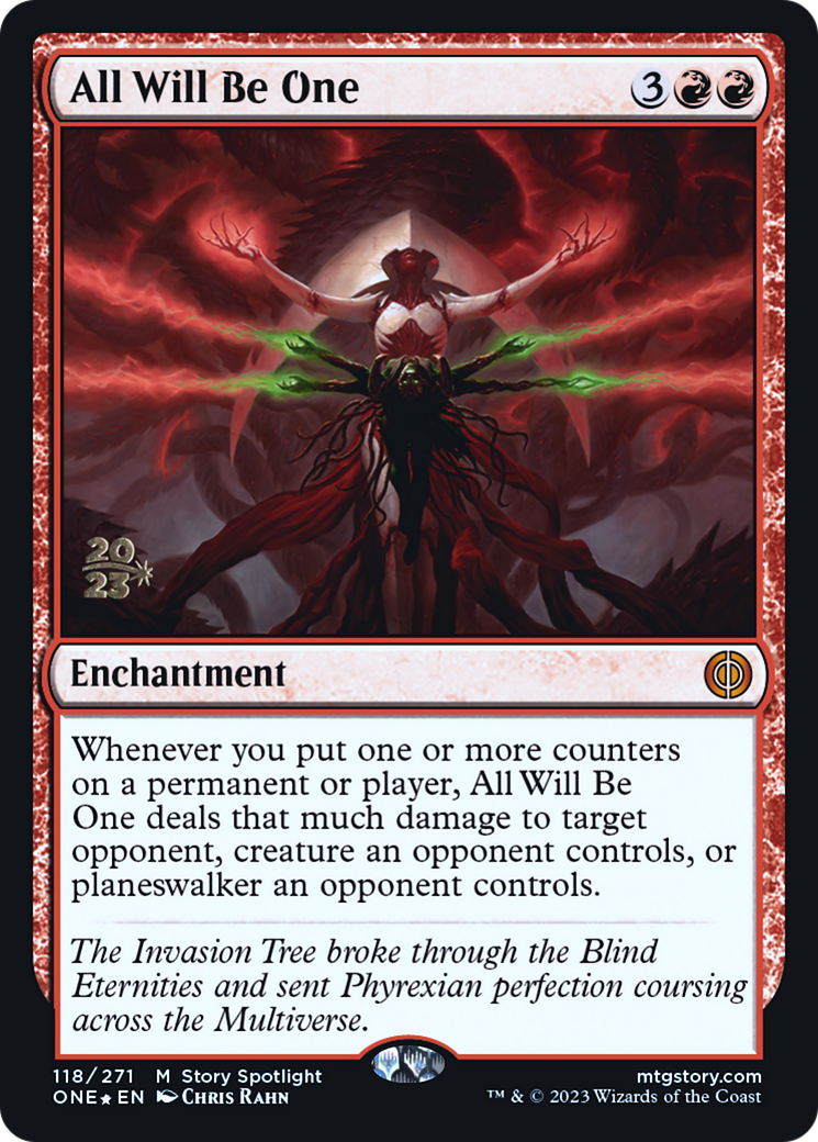 All Will Be One [Phyrexia: All Will Be One Prerelease Promos] | Clutch Gaming