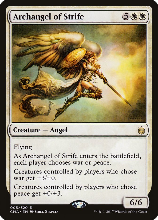 Archangel of Strife [Commander Anthology] | Clutch Gaming