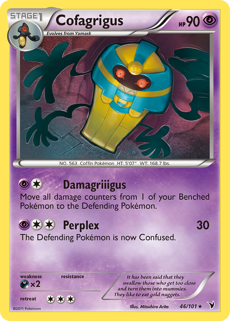 Cofagrigus (46/101) [Black & White: Noble Victories] | Clutch Gaming