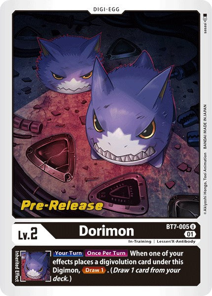 Dorimon [BT7-005] [Next Adventure Pre-Release Cards] | Clutch Gaming