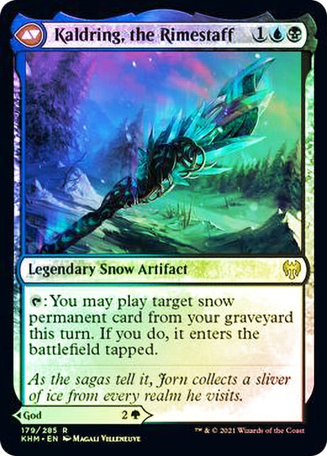 Jorn, God of Winter // Kaldring, the Rimestaff [Kaldheim Prerelease Promos] | Clutch Gaming