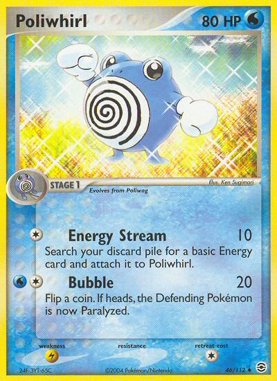 Poliwhirl (46/112) [EX: FireRed & LeafGreen] | Clutch Gaming