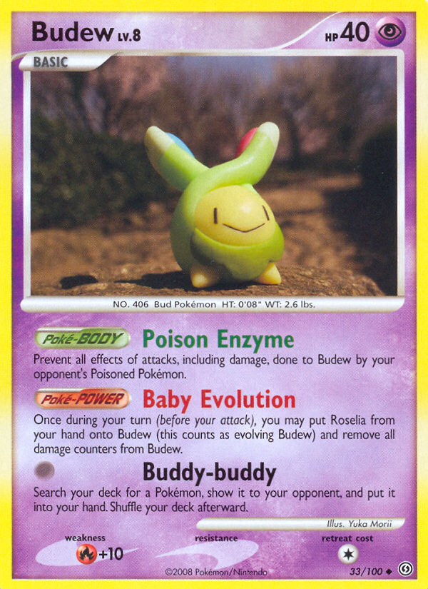 Budew (33/100) [Diamond & Pearl: Stormfront] | Clutch Gaming