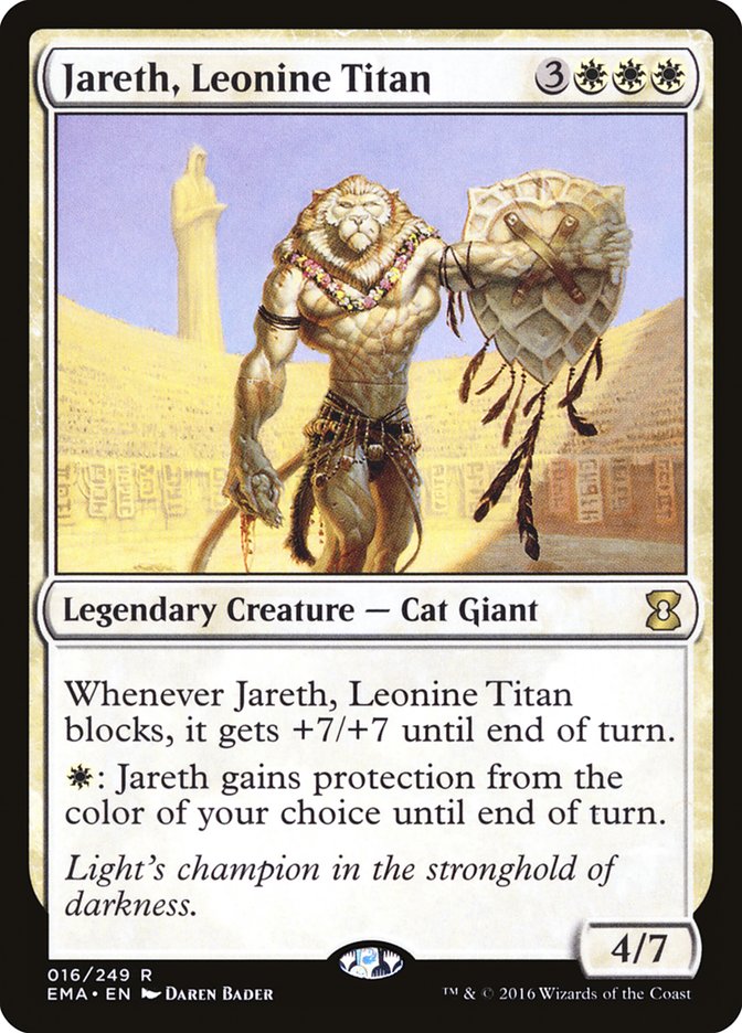 Jareth, Leonine Titan [Eternal Masters] | Clutch Gaming