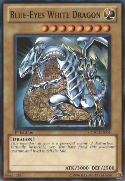 Blue-Eyes White Dragon [SDDC-EN004] Common | Clutch Gaming