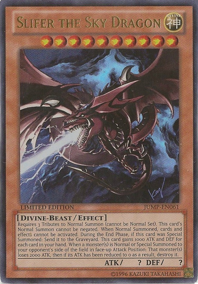 Slifer the Sky Dragon [JUMP-EN061] Ultra Rare | Clutch Gaming