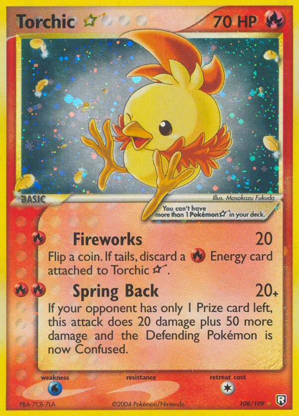 Torchic Star (108/109) [EX: Team Rocket Returns] | Clutch Gaming