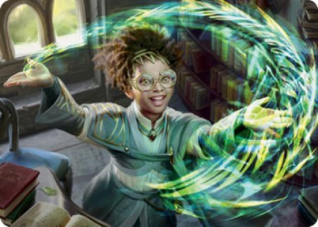 Eureka Moment Art Card [Strixhaven: School of Mages Art Series] | Clutch Gaming