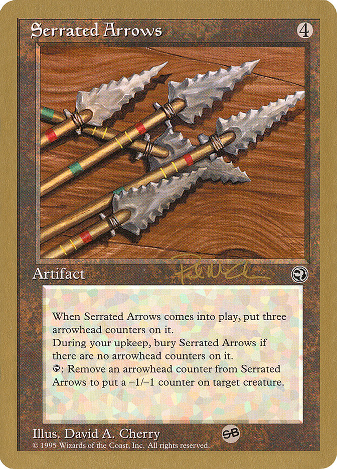 Serrated Arrows (Paul McCabe) (SB) [World Championship Decks 1997] | Clutch Gaming