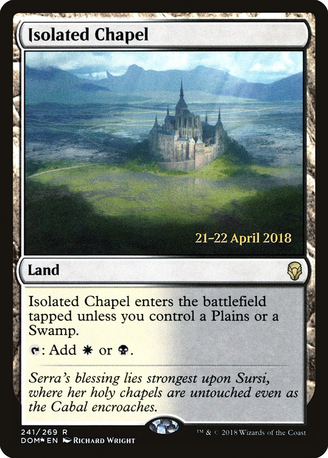 Isolated Chapel [Dominaria Prerelease Promos] | Clutch Gaming