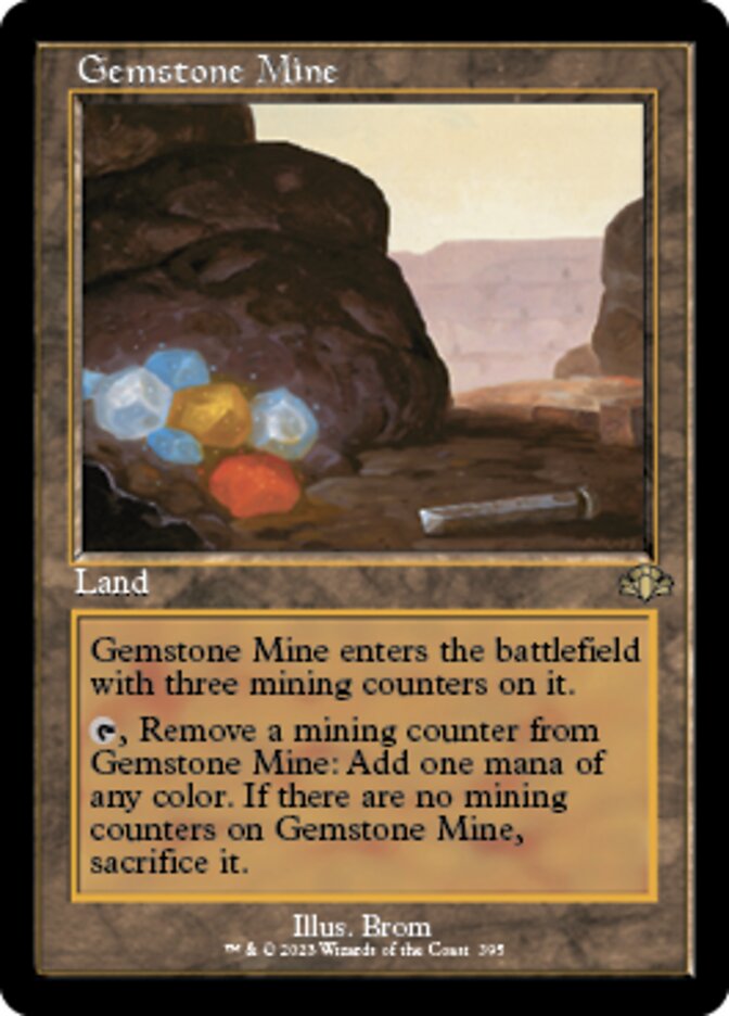 Gemstone Mine (Retro) [Dominaria Remastered] | Clutch Gaming
