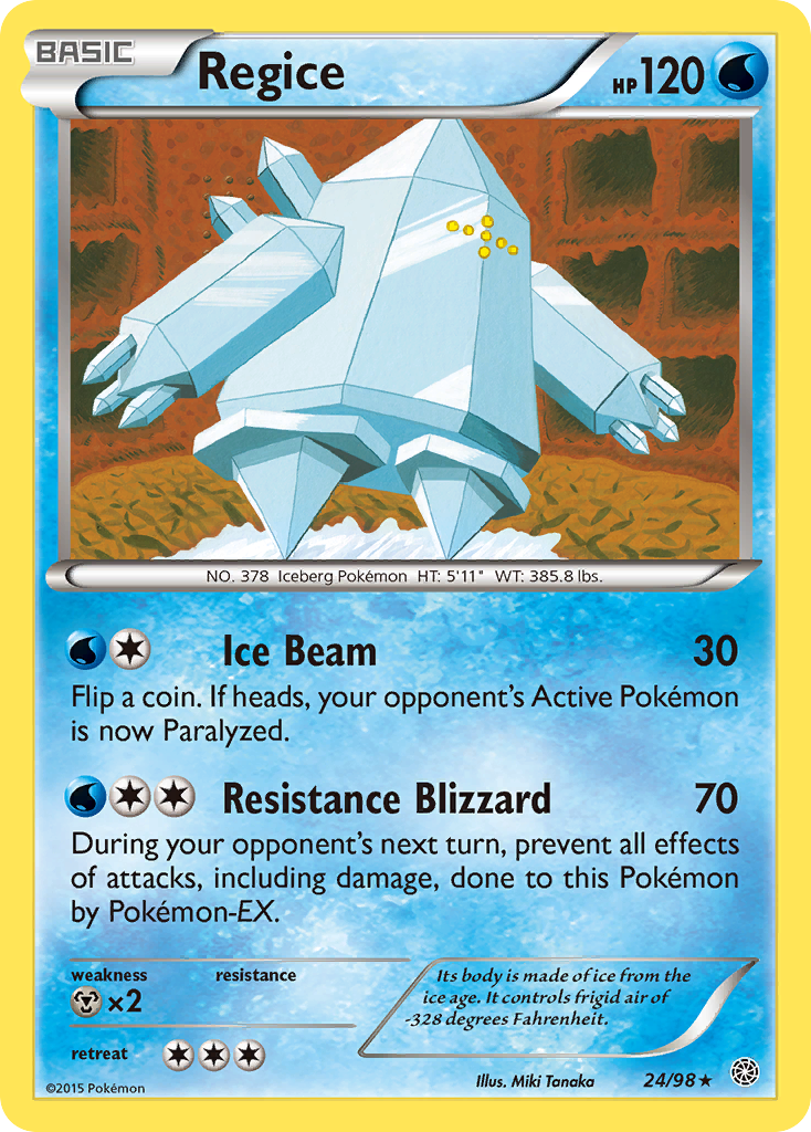 Regice (24/98) [XY: Ancient Origins] | Clutch Gaming