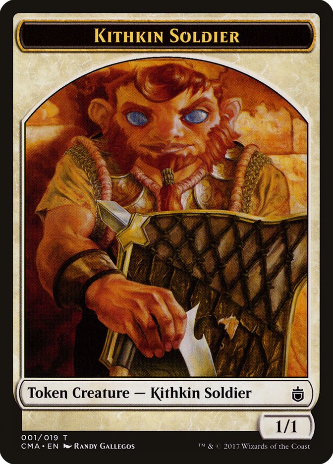 Kithkin Soldier Token [Commander Anthology Tokens] | Clutch Gaming