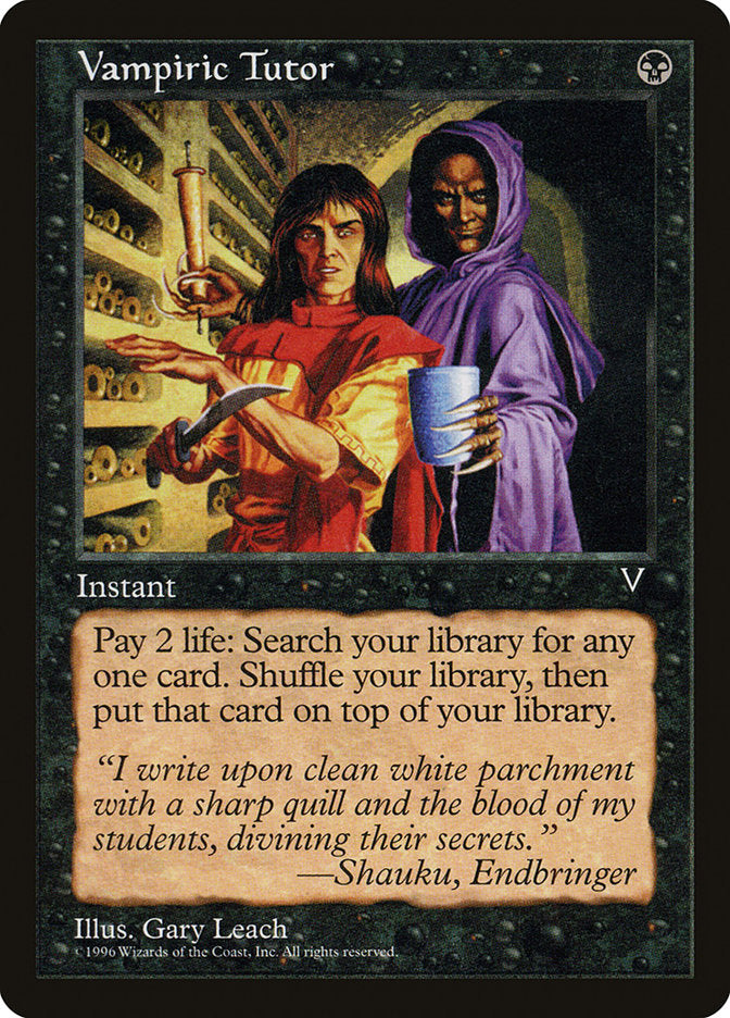 Vampiric Tutor [Visions] | Clutch Gaming