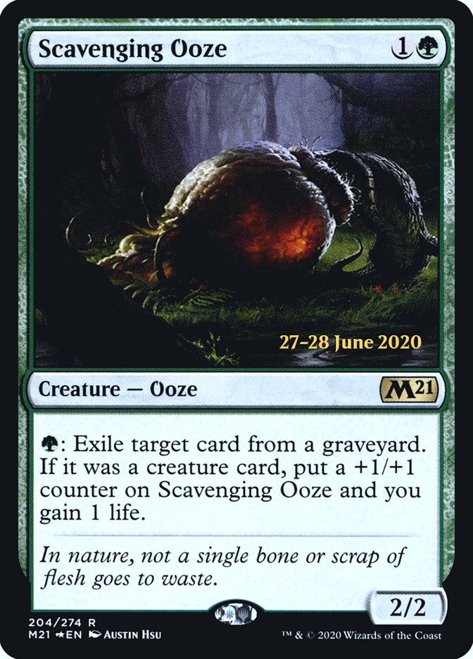 Scavenging Ooze [Core Set 2021 Prerelease Promos] | Clutch Gaming