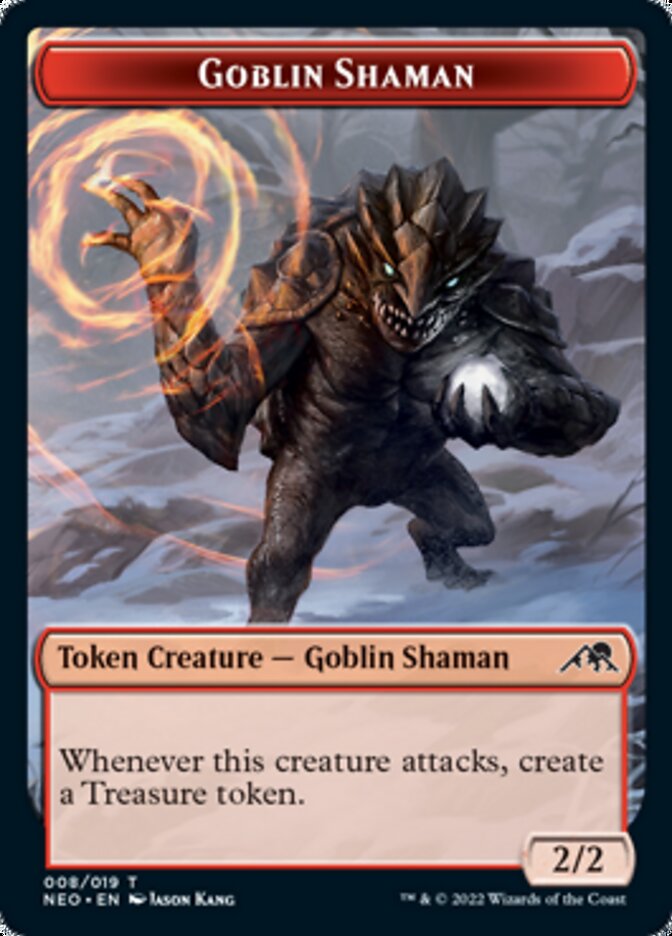 Goblin Shaman Token [Kamigawa: Neon Dynasty Tokens] | Clutch Gaming