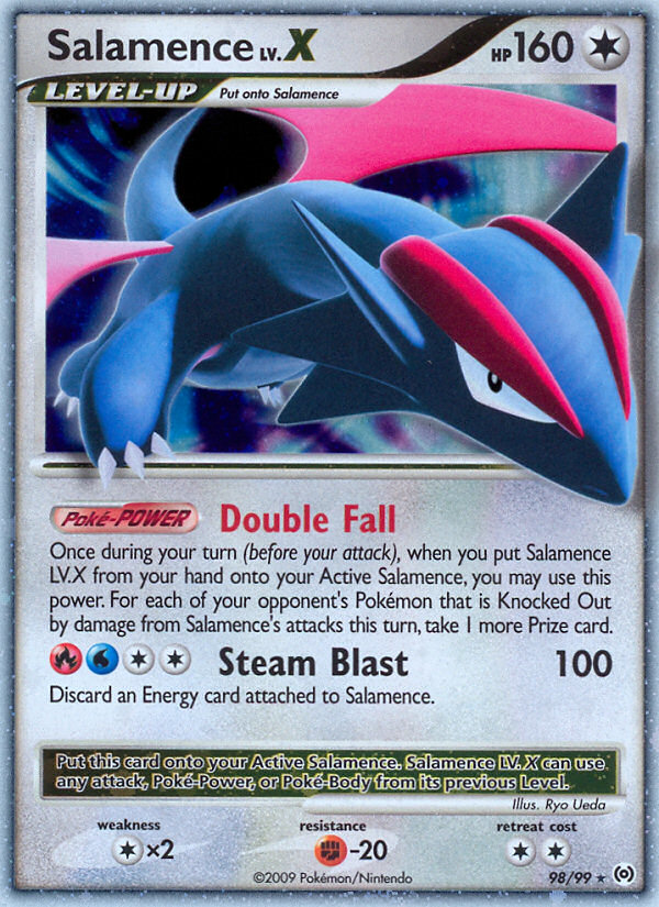 Salamence LV.X (98/99) [Platinum: Arceus] | Clutch Gaming