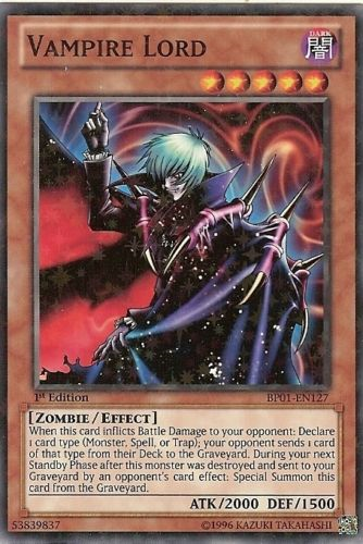 Vampire Lord [BP01-EN127] Starfoil Rare | Clutch Gaming